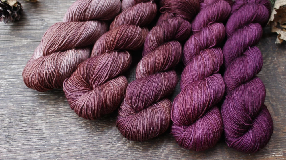 "Fade set 500g" -  extra MERINO se sw 3mm