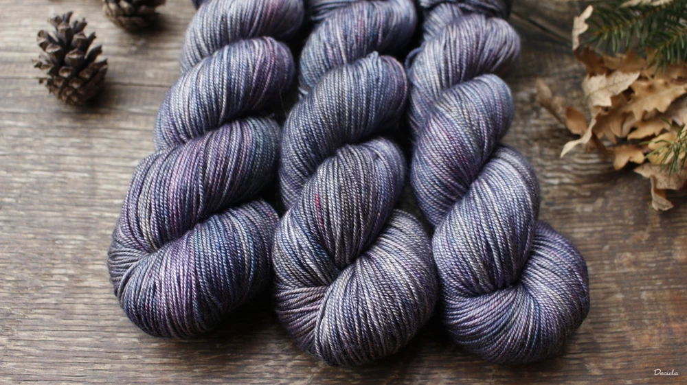 "Tajemná" merino/hedvábí 50/50 300m 