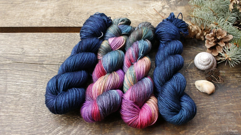 "Pozitivní energie" merino/hedvábí 50/50 300m 