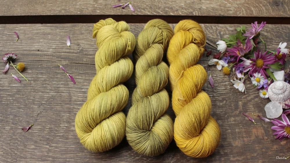 "Kukuřice" - EXTRA Merino sw/polyamid 365m/100g