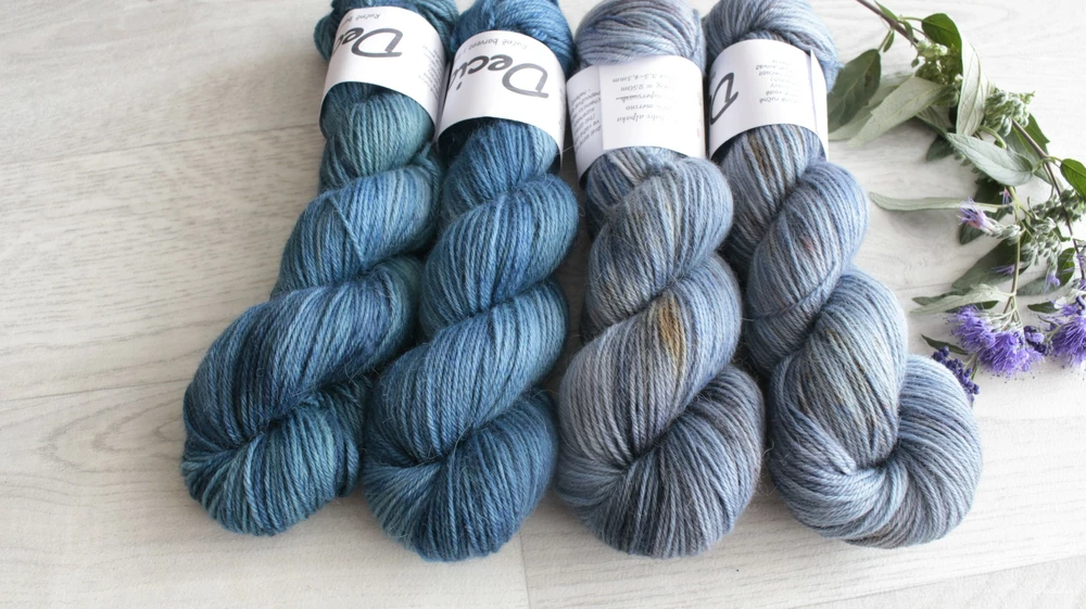 "Quiet river"- 50% merino/50% alpaka 250m
