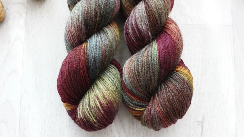 "Akabongi" - EXTRA Merino sw/polyamid 365m/100g