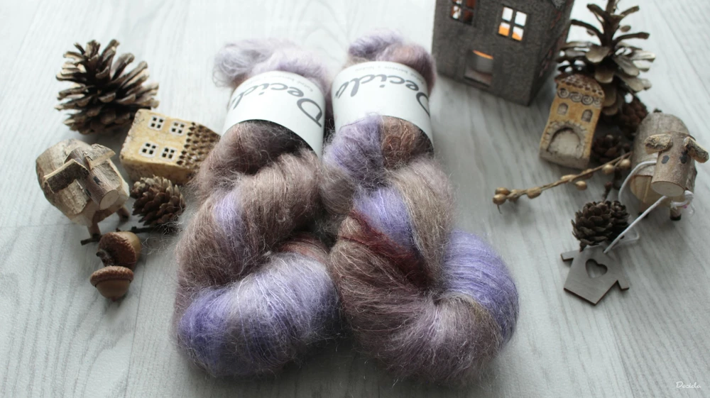 "Belinia" - NOVINKA 75%mohér/25%hedvábí 50g 