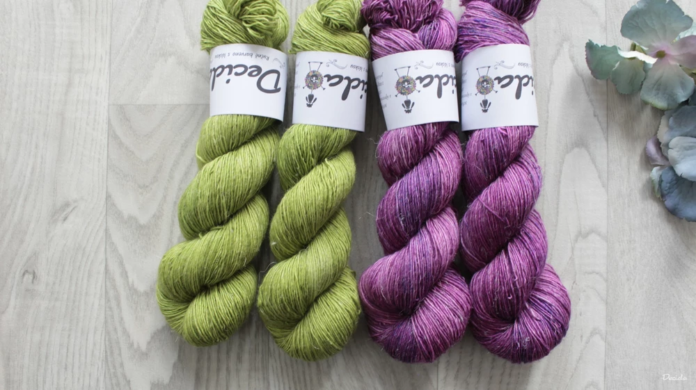 "Lime" -  Single 90% Merino/10% Len 366m