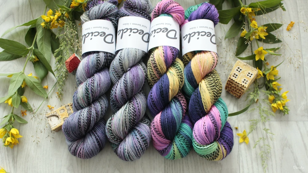 "Duha" - ZEBRA Merino sw/nylon 365m/100g
