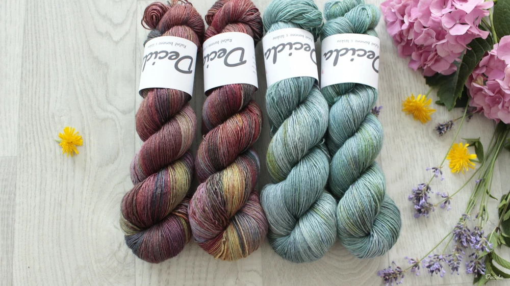 "Fidale" merino/hedvábí 70/30 400m jednonitka 