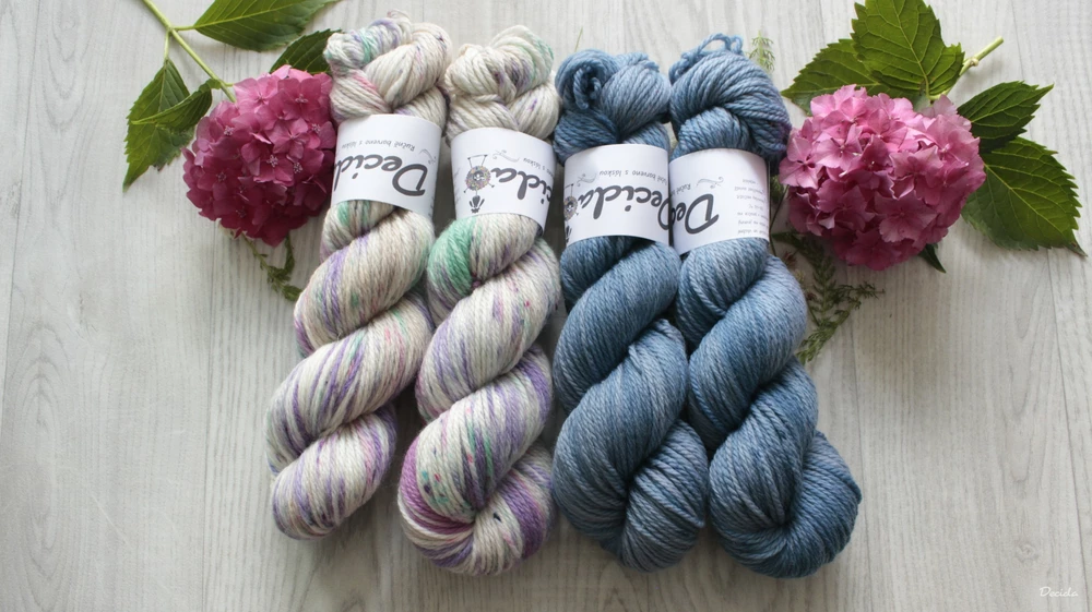 "Obláček" - merino/kašmír/nylon ARAN 166m/100g