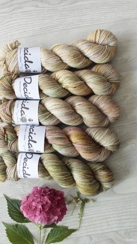 Fade na přání - ARAN merino sw 166m/100g
