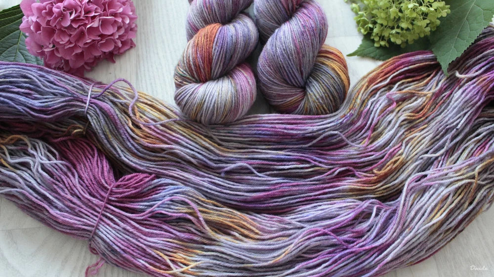 "Caparica" - EXTRA Merino sw/polyamid 365m/100g