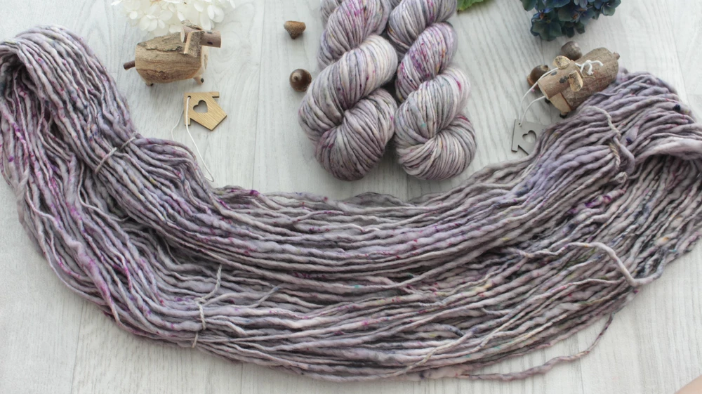 "Kambua" extra MERINO Thick and Thin 100m