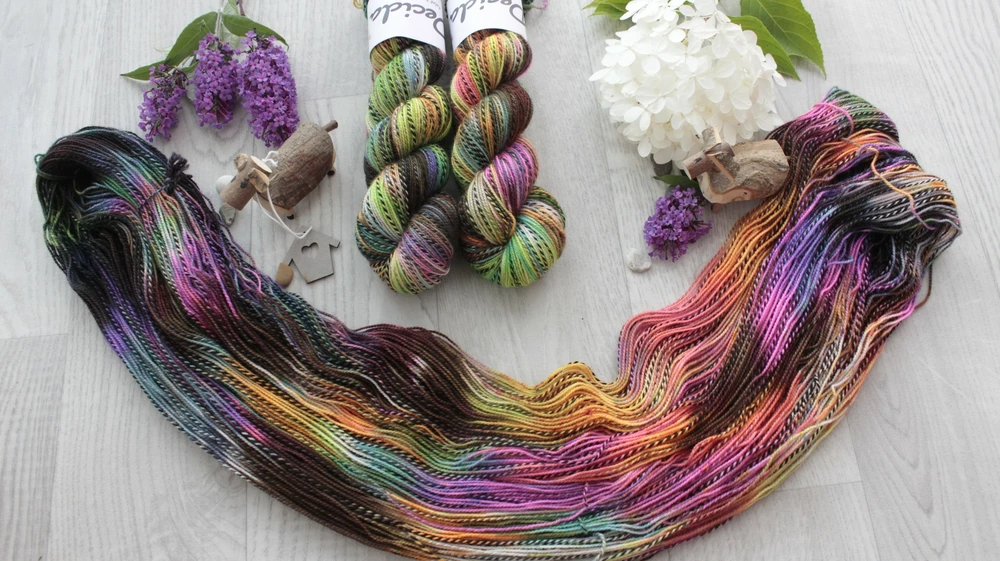 "Ikaro" - ZEBRA Merino sw/nylon 400m/100g