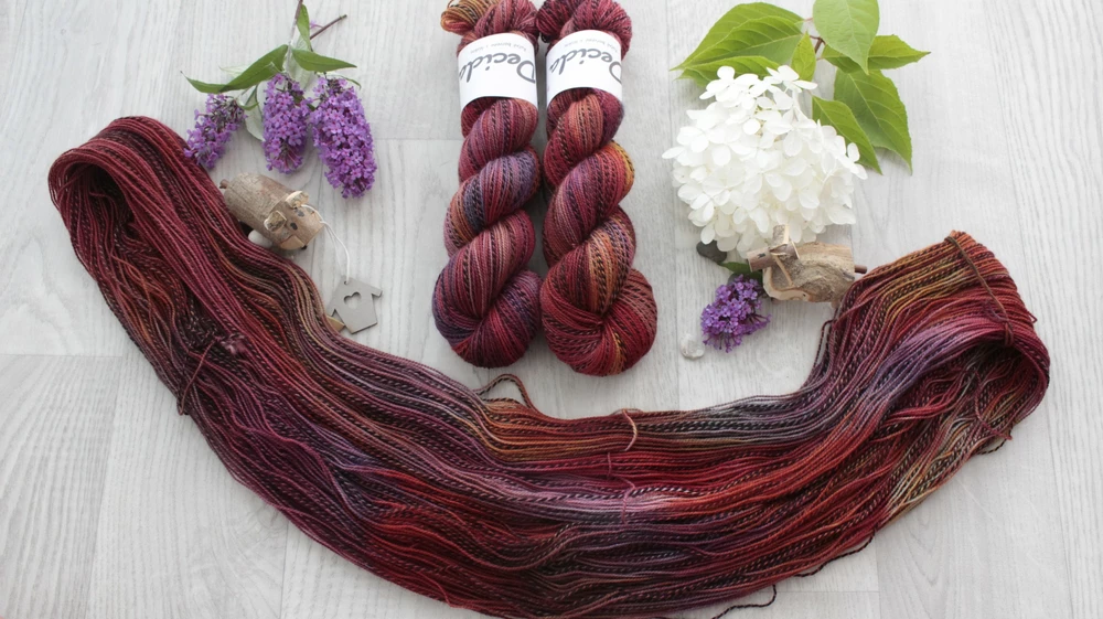 "Baile" - ZEBRA Merino sw/nylon 400m/100g