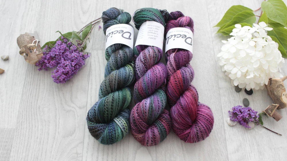"Ritual" - ZEBRA Merino sw/nylon 400m/100g