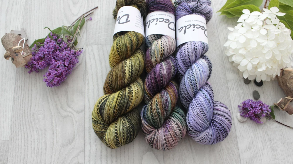 "Anima Mundi" - ZEBRA Merino sw/nylon 400m/100g