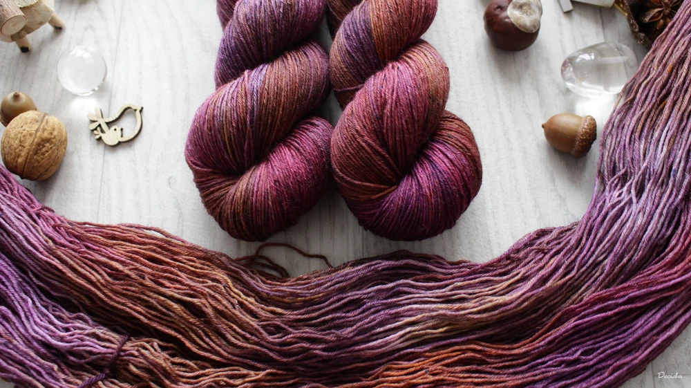 "Balkan" Merino/hedvábí 3mm