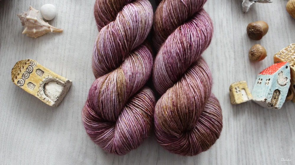 "Pouštní růže" -  Single MERINO 366m