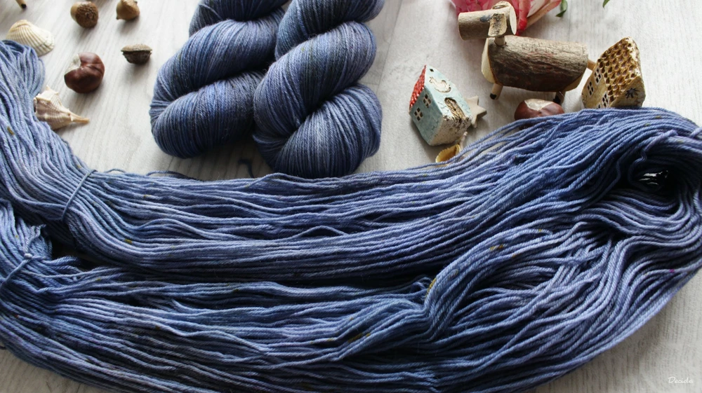 "Nubes oscuras" - EXTRA Merino sw/polyamid 365m/100g