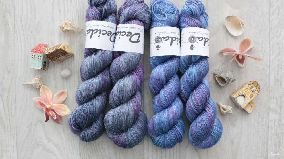 "Isabela" - merino sw/hedvábí 50/50 400m