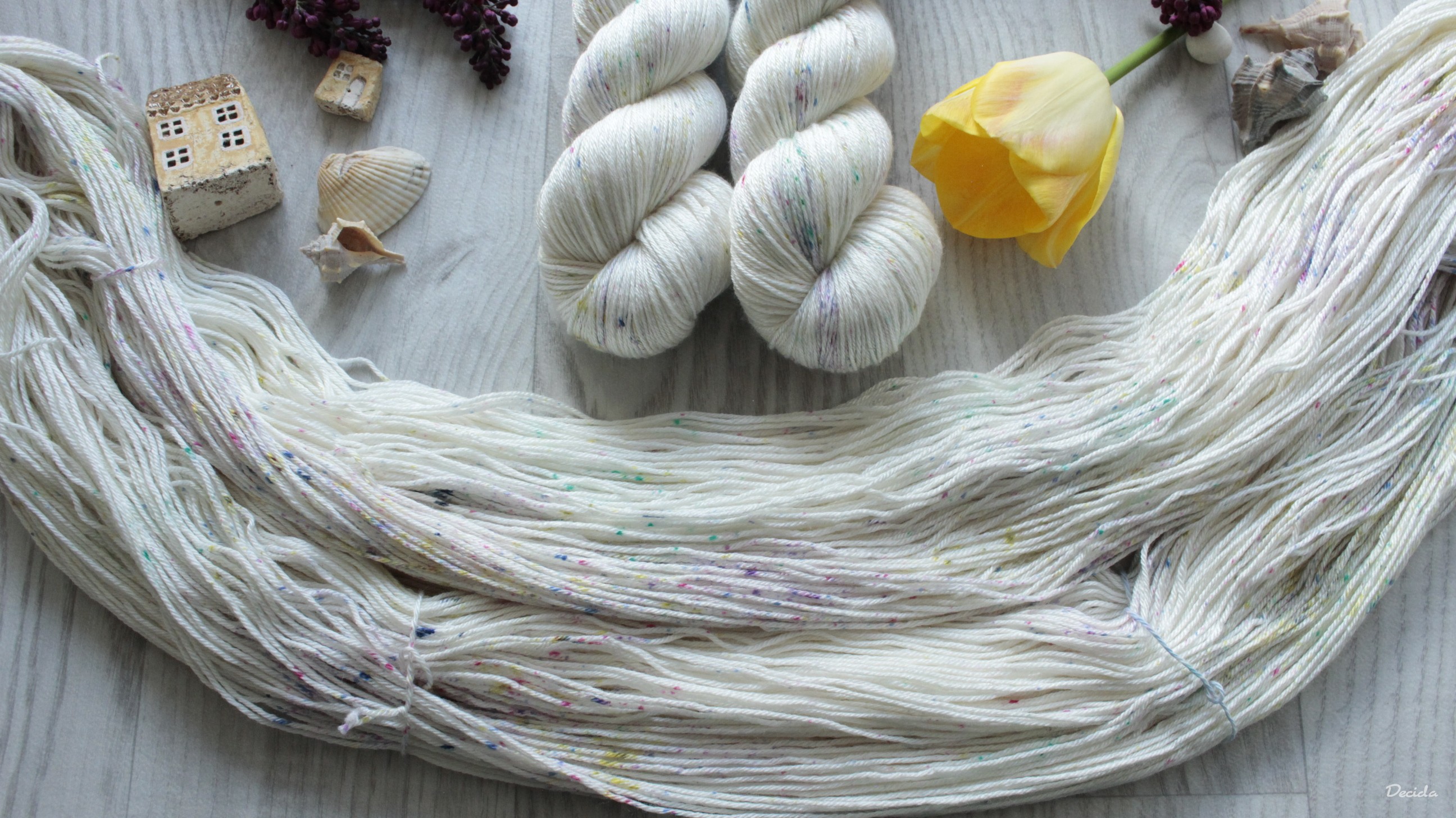 "Liberdade" - merino sw/hedvábí 50/50 400m