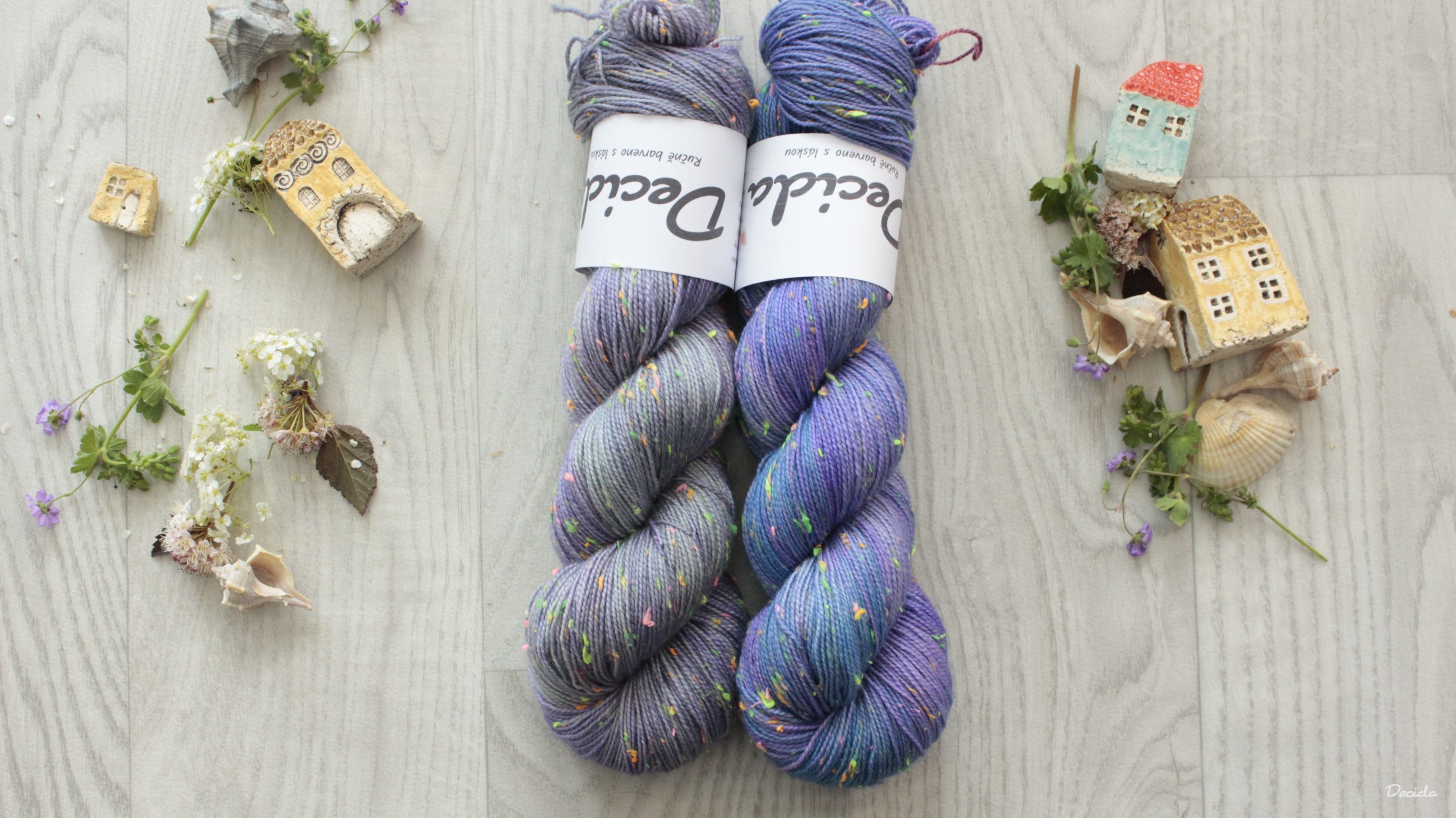 "Stylish" - merino a Donegal neps 400m