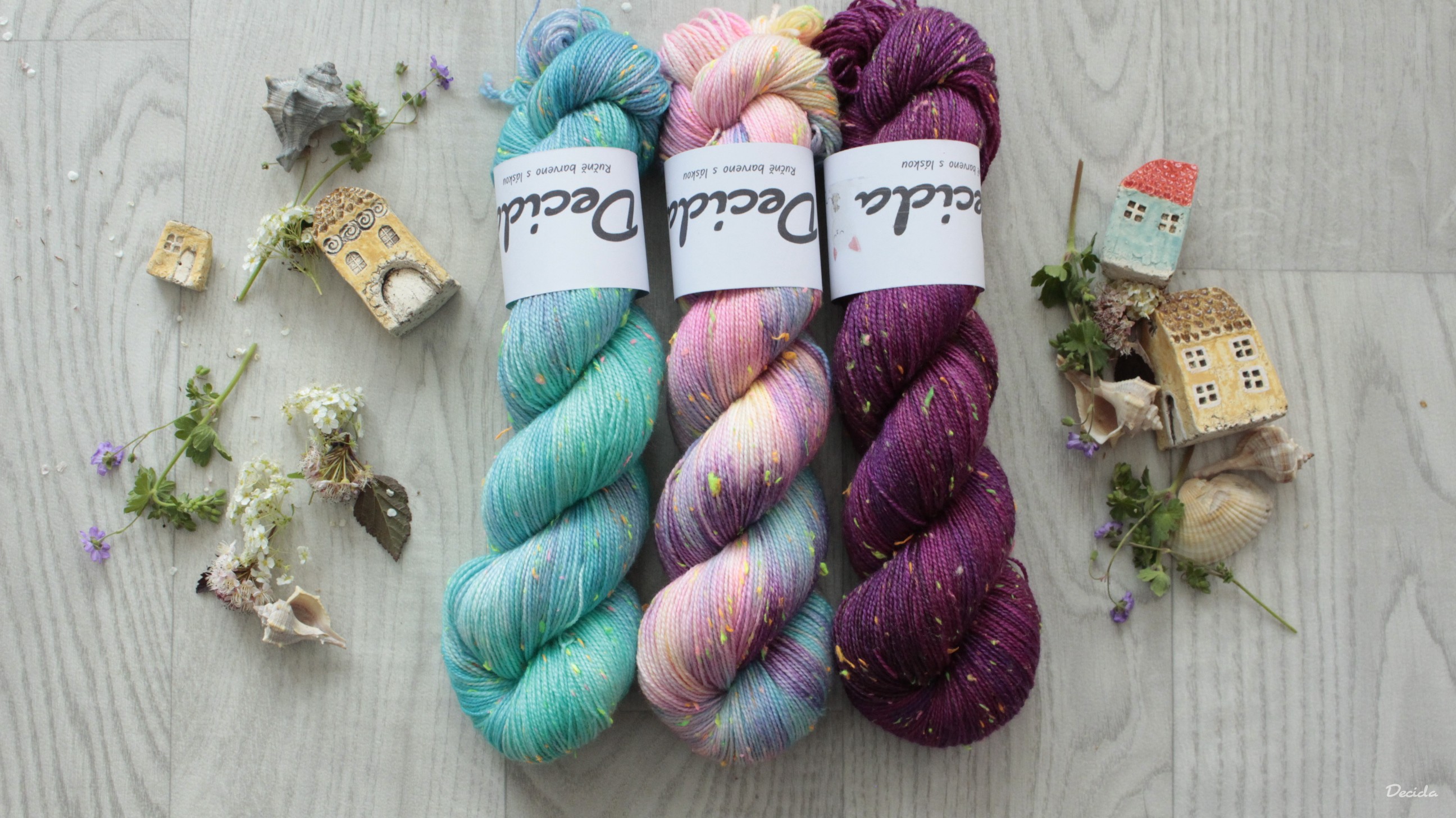 "Creative" - merino a Donegal neps 400m