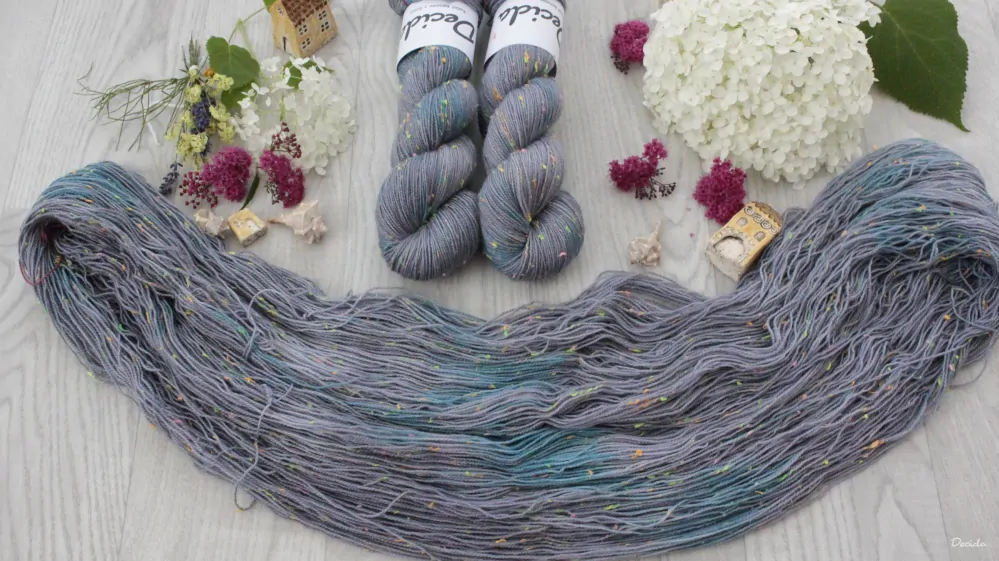 "Timber" - merino a Donegal neps 400m