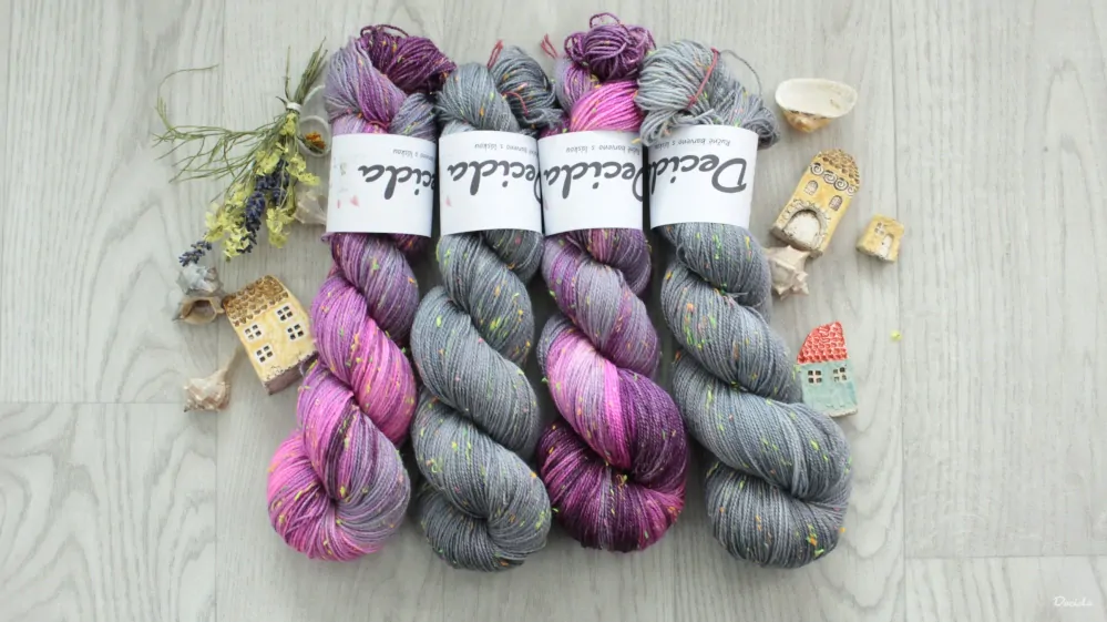 "Keya" - merino a Donegal neps 400m