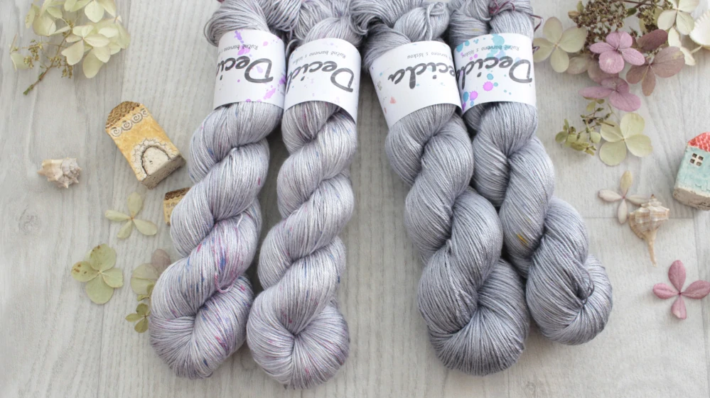 "Dandelion" 100% pravé hedvábí 400m