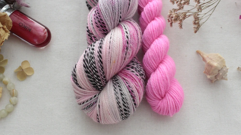 "Dreamy Valentine" - ZEBRA Merino sw/nylon 365m - set 120g PŘEDOBJEDNÁVKA