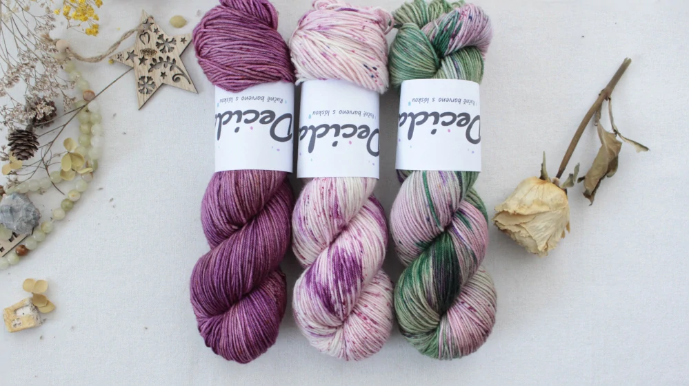 "Bloom" - extra MERINO Twist 3,5mm 280m