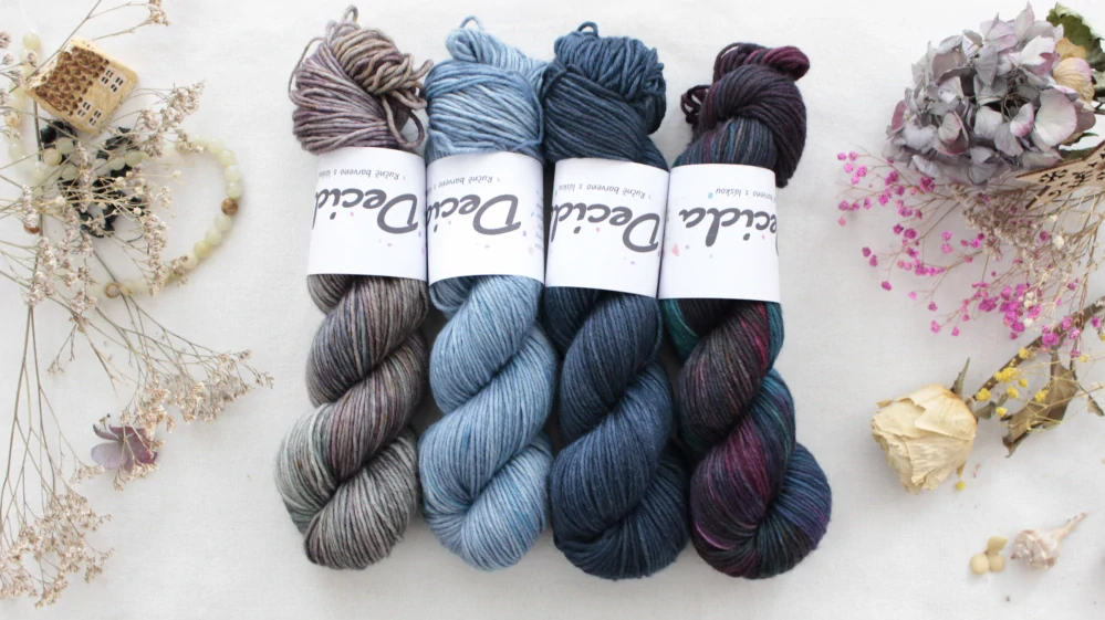 "Moody" - Merino sw/polyamid 195m