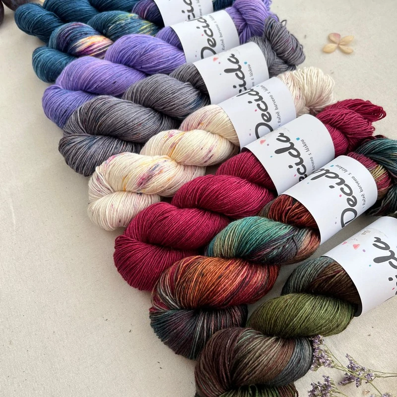 "Vivi 2" 80% merino 20% hedvábí 400m 