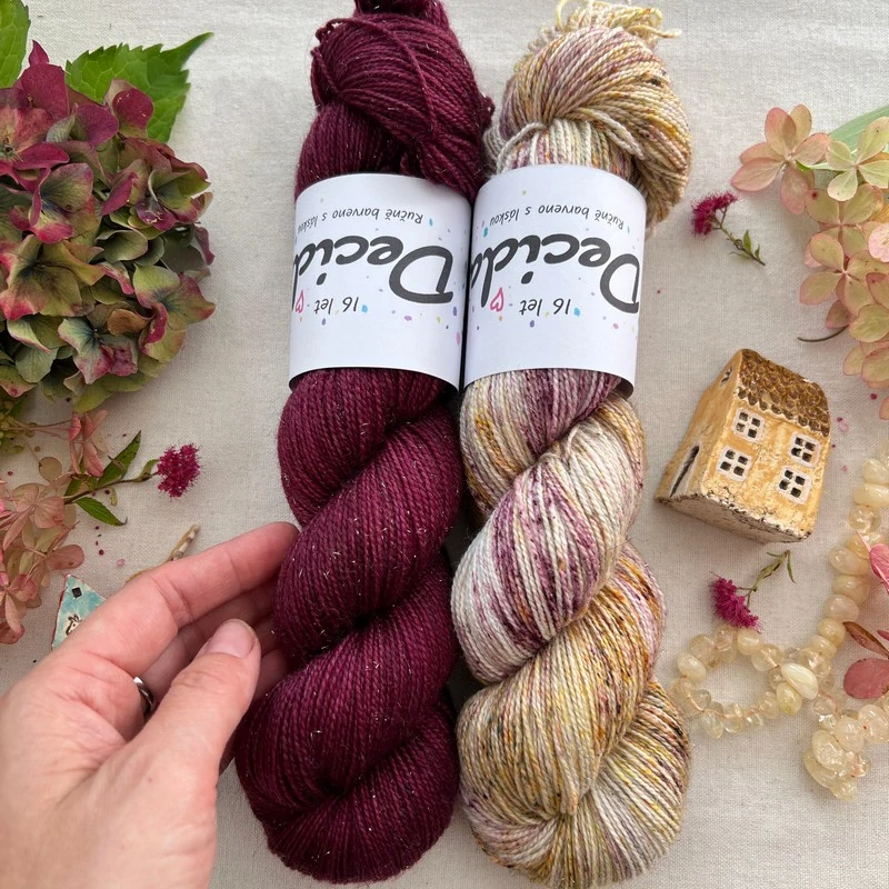 "Koření 16" - merino sw/nylon/Bronze stellina 400m