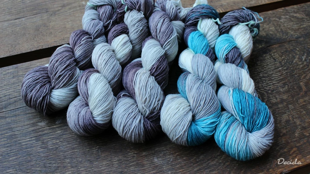 "Šedá v šedi"  extra MERINO se sw 3mm