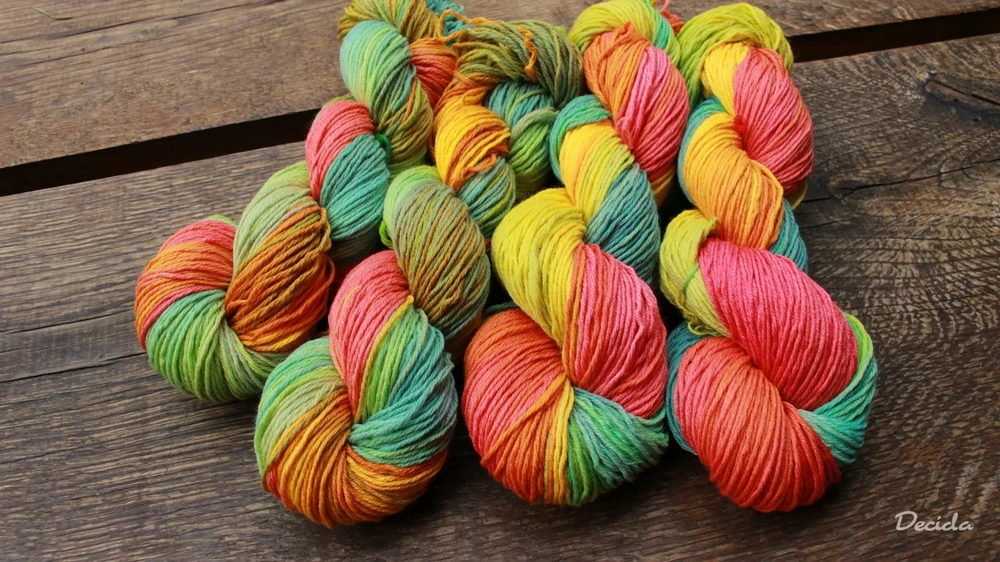 "Lesní skřítek" Merino/hedvábí 4mm 