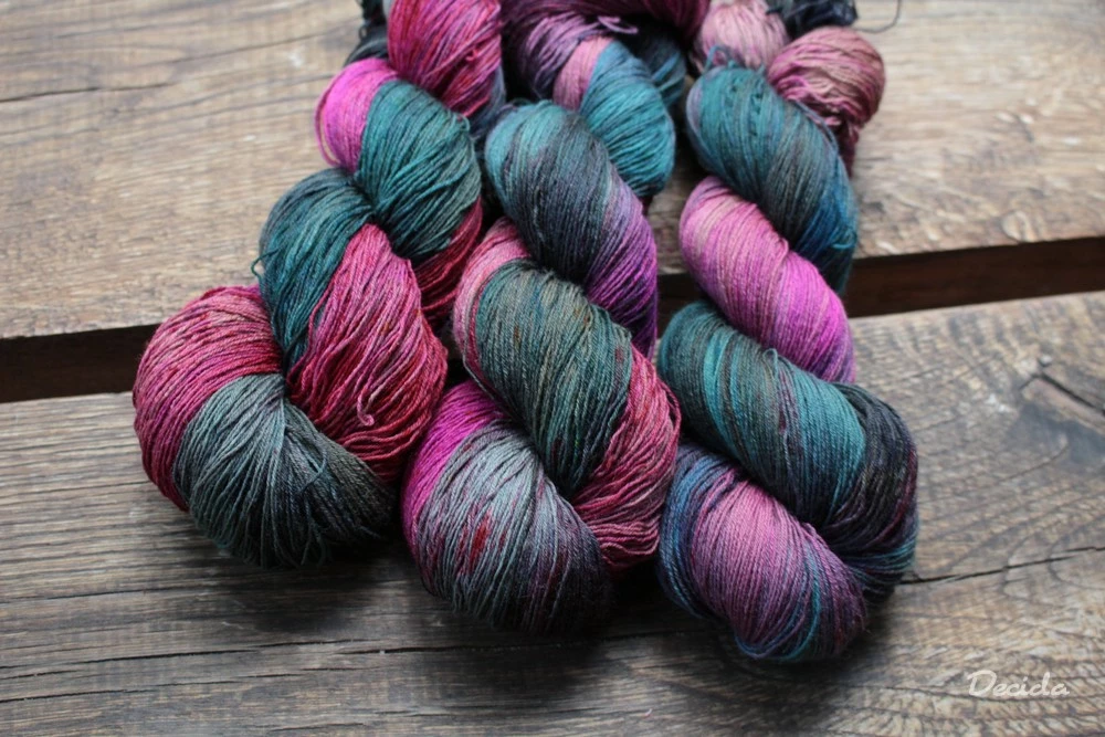 "Ojos del Salado" merino/hedvábí 2mm