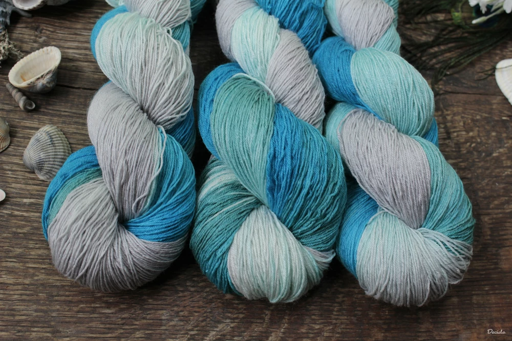 "En tu luz" merino/hedvábí 2mm