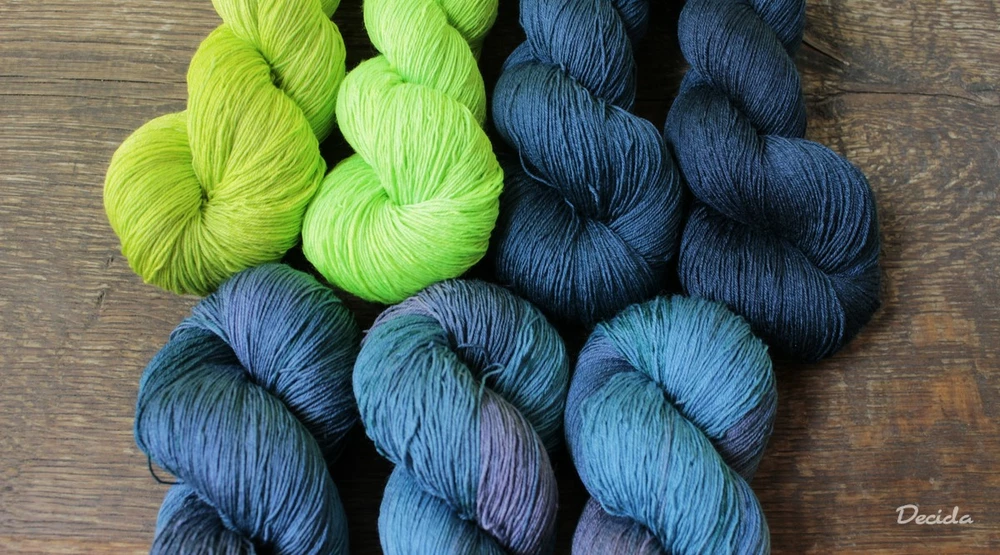 "Sea" merino/hedvábí 2mm