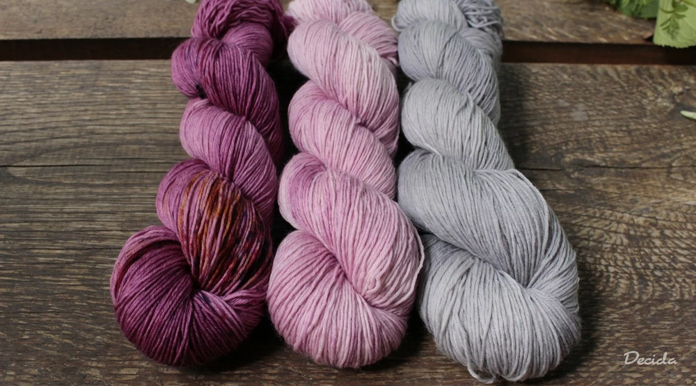 "Šedá v šedi"  extra MERINO se sw 3mm