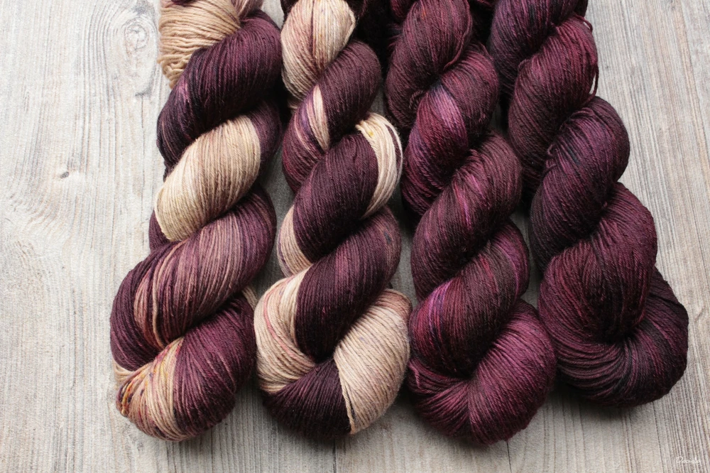 "Burgundy -  extra MERINO se sw 3mm