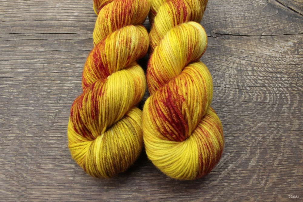 "Summer apple" - NOVINKA  Merino sw/polyamid 270m/100g