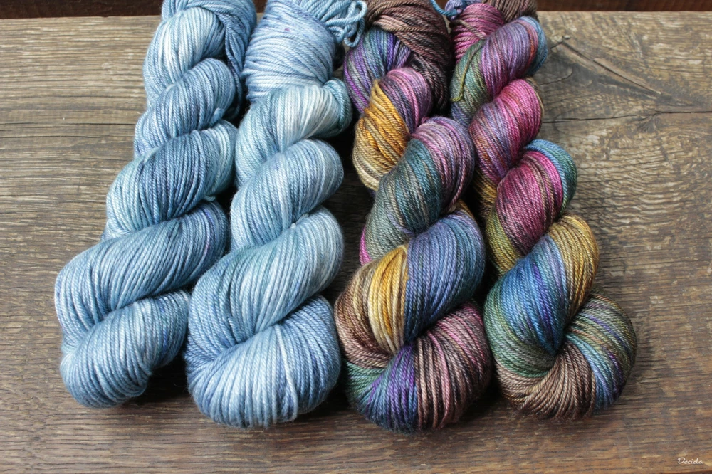 "River" merino/hedvábí 50/50 212m