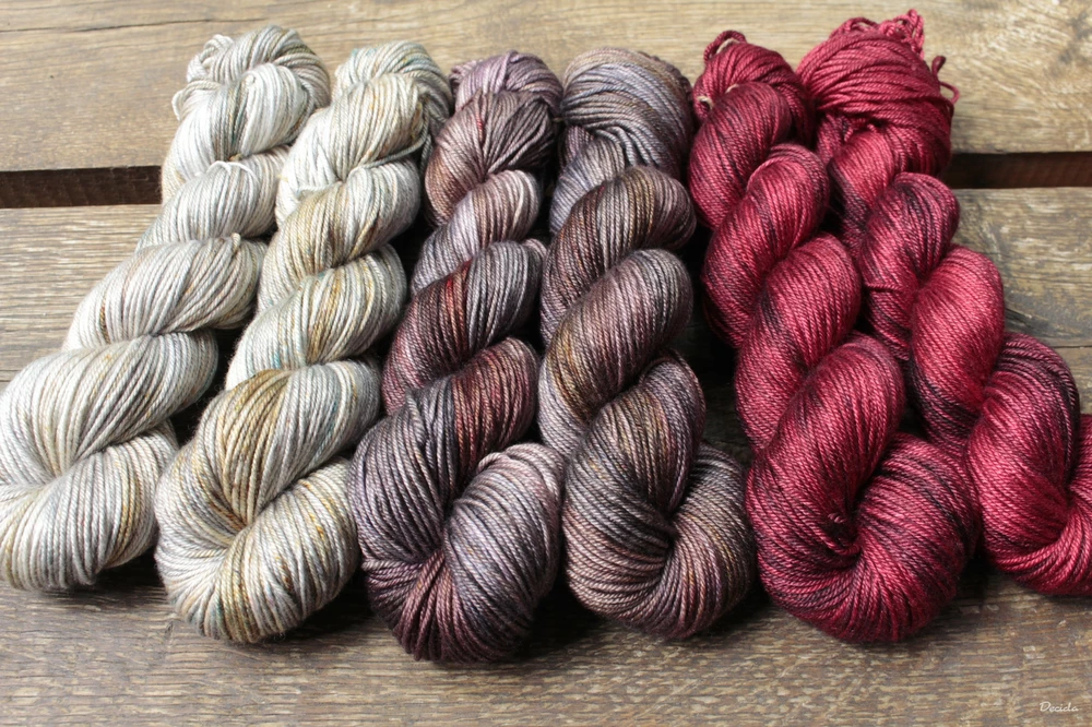 "Sandstorm" merino/hedvábí 50/50 212m