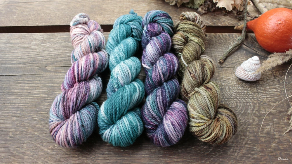 "Pink Manila" Chunky merino sw 100m/100g