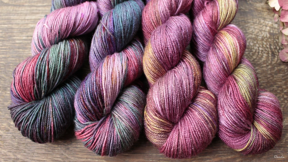 "Hydrangea" merino/hedvábí 50/50 300m 