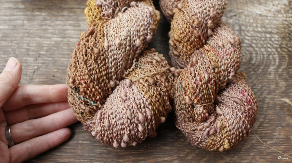 "Olše" - efektní merino SLUB