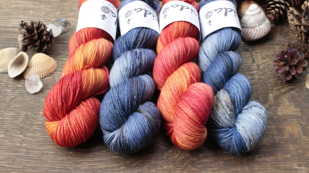 "Awan" - EXTRA Merino sw/polyamid 365m/100g