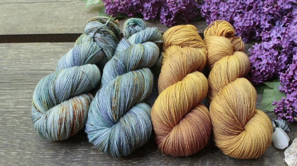 "Aztec gold" - Falkland merino 400m