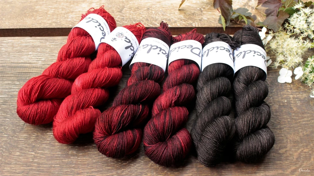 "Dark Chocolate" Merino/hedvábí 80/20 360m