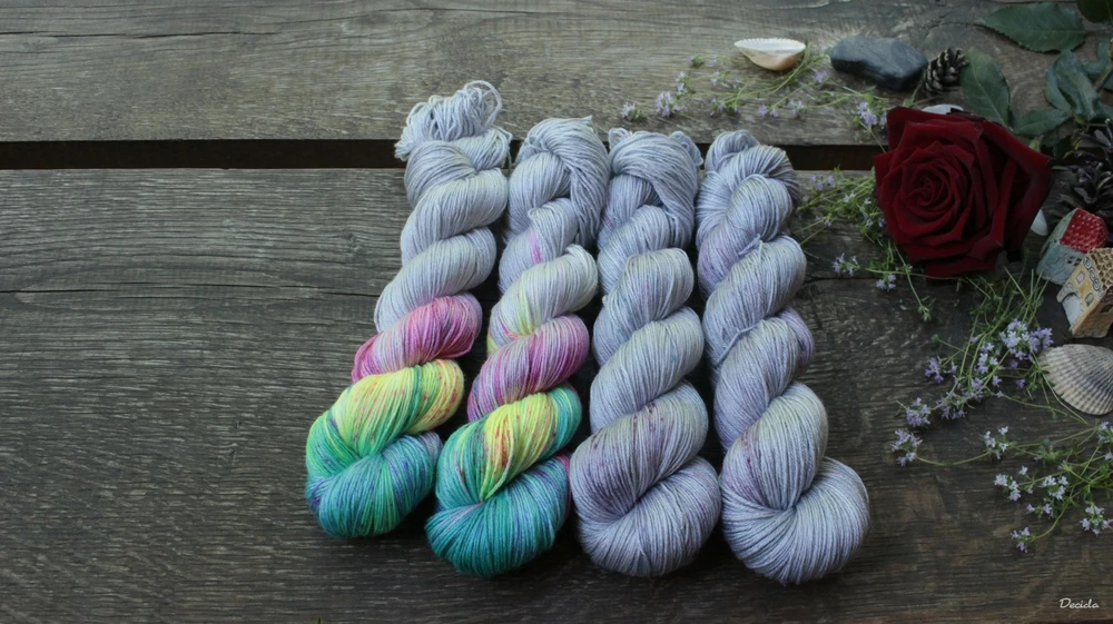 "Innocence" merino/hedvábí 50/50 400m 